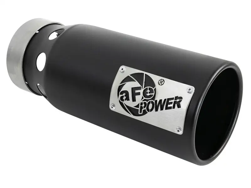 Afe Power Saturn 4S Bolt-On Stainless Steel Intercooled Exhaust Tip – 4" Inlet, 5" Outlet 1