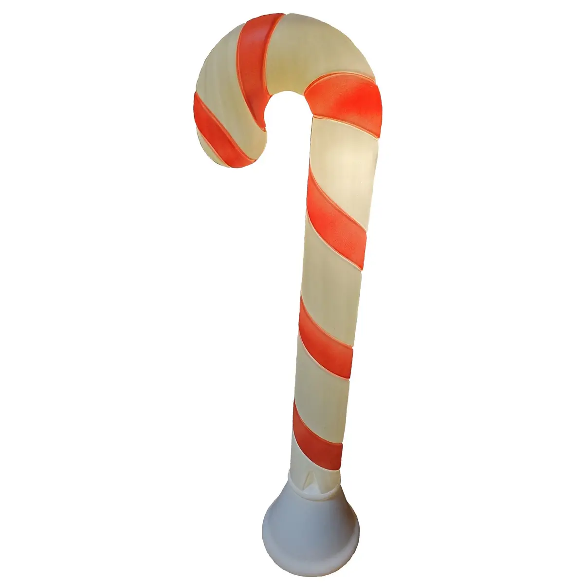 40" Lighted Vintage Candy Cane Blow Mold Christmas Yard Decoration 2