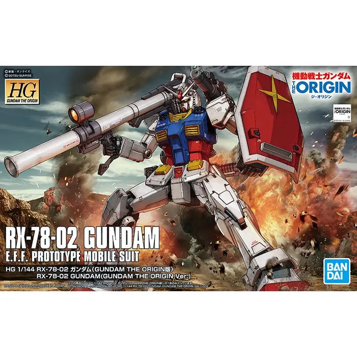 Hg 1/144 Rx-78-02 Gundam (Gundam The Origin Ver.) 1