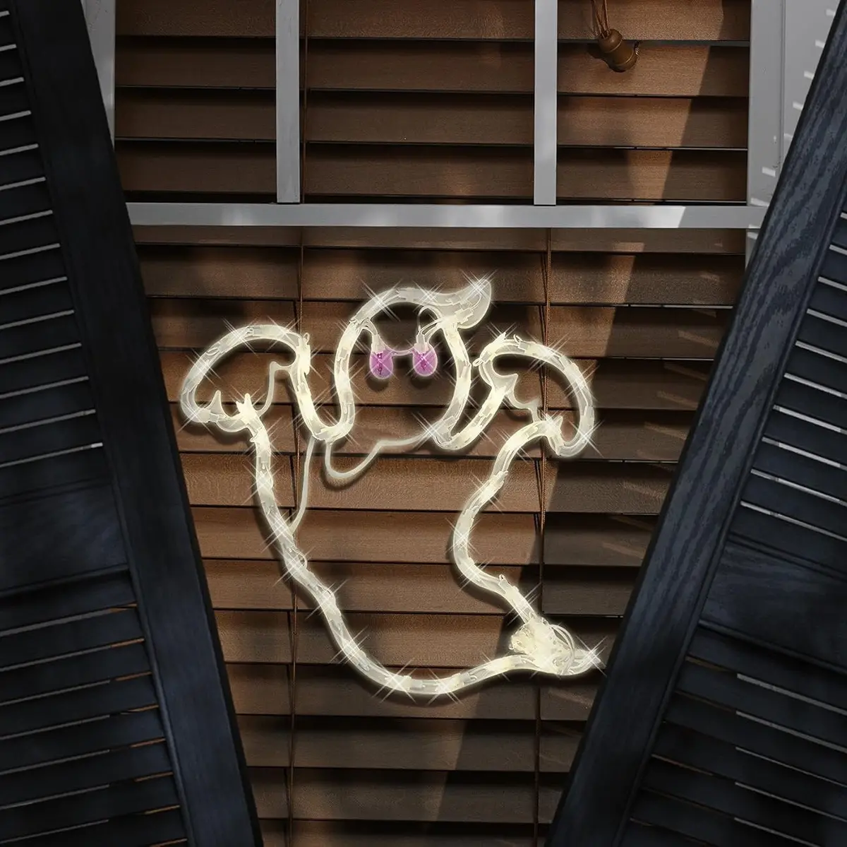 Halloween Lighted Ghost Ornamental Silhouette 1