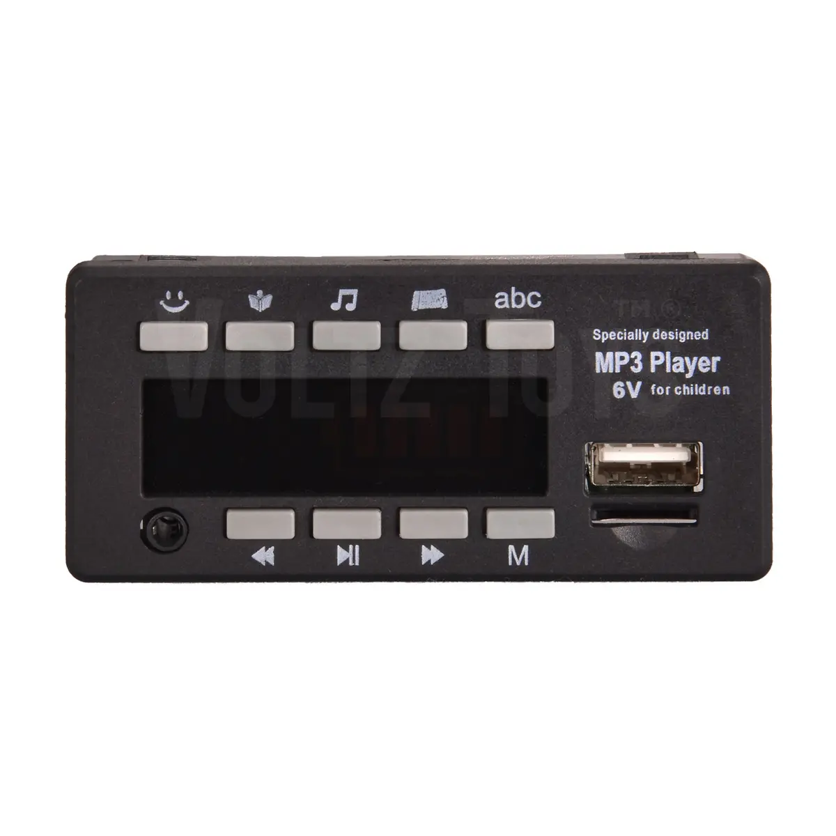 Mp3 Media Player For 6V Ride-On Cars - Voltz Toys 1