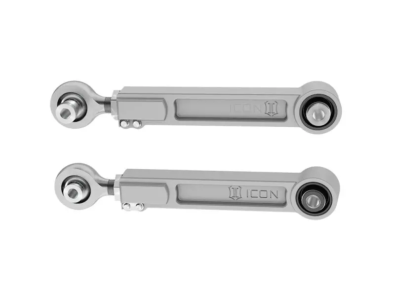 Icon Adjustable Billet Rear Lower Control Link Kit For 2021+ Ford Bronco 1