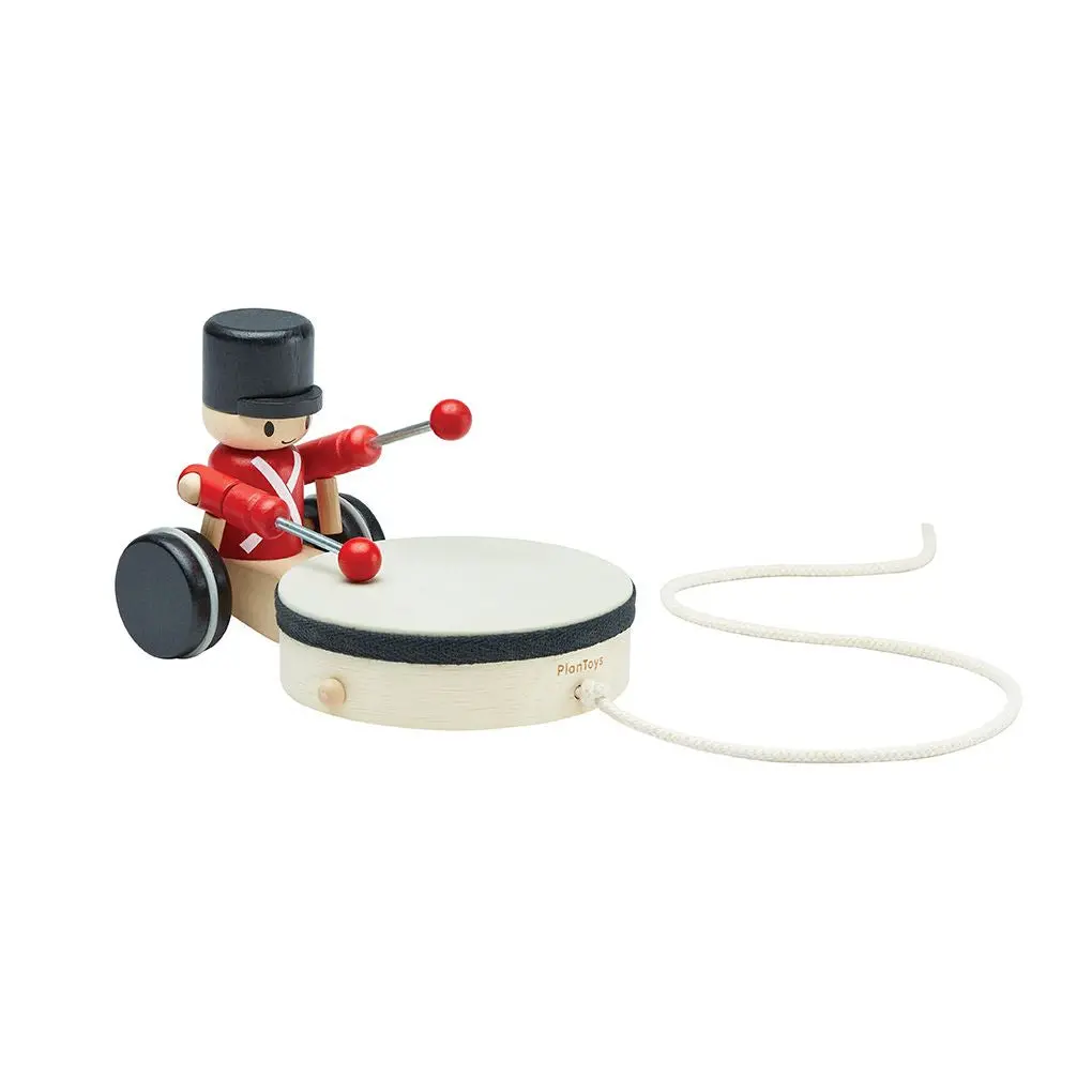 Plantoys Pull Along Drummer 1