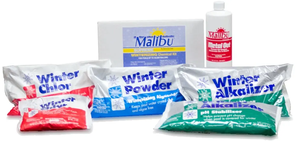 Malibu Supreme Swimming Pool Winterizing Kit Up To 36,000 Gallons Water 1