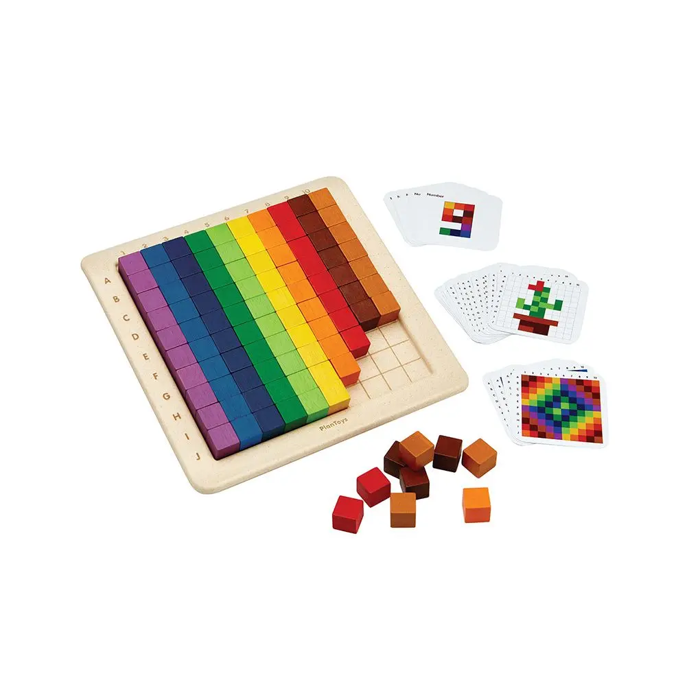 Plantoys 100 Counting Cubes - Unit Plus 1