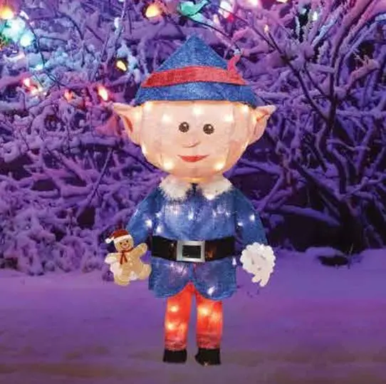 24" Boy Elf Lighted Holiday Décor From Rudolph The Red-Nosed Reindeer 1