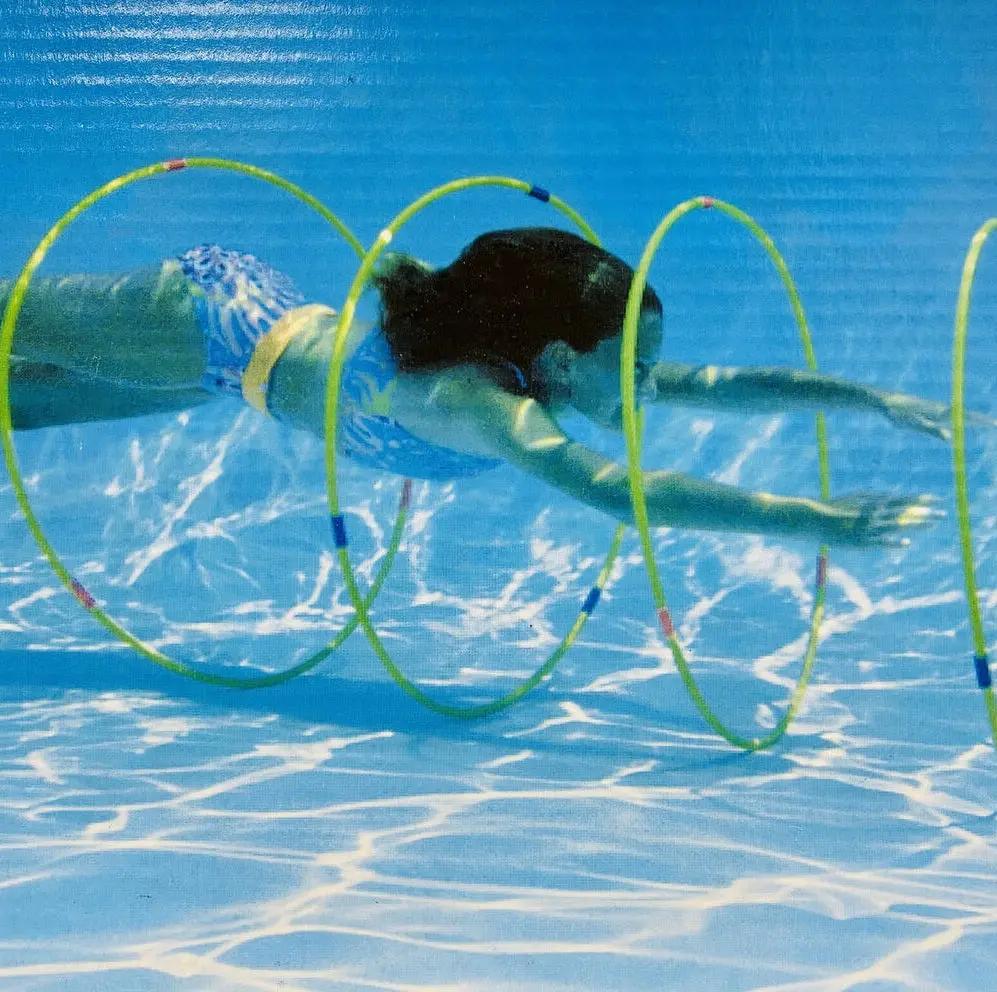 Swimline Slalom Hoops Underwater Race Course 1