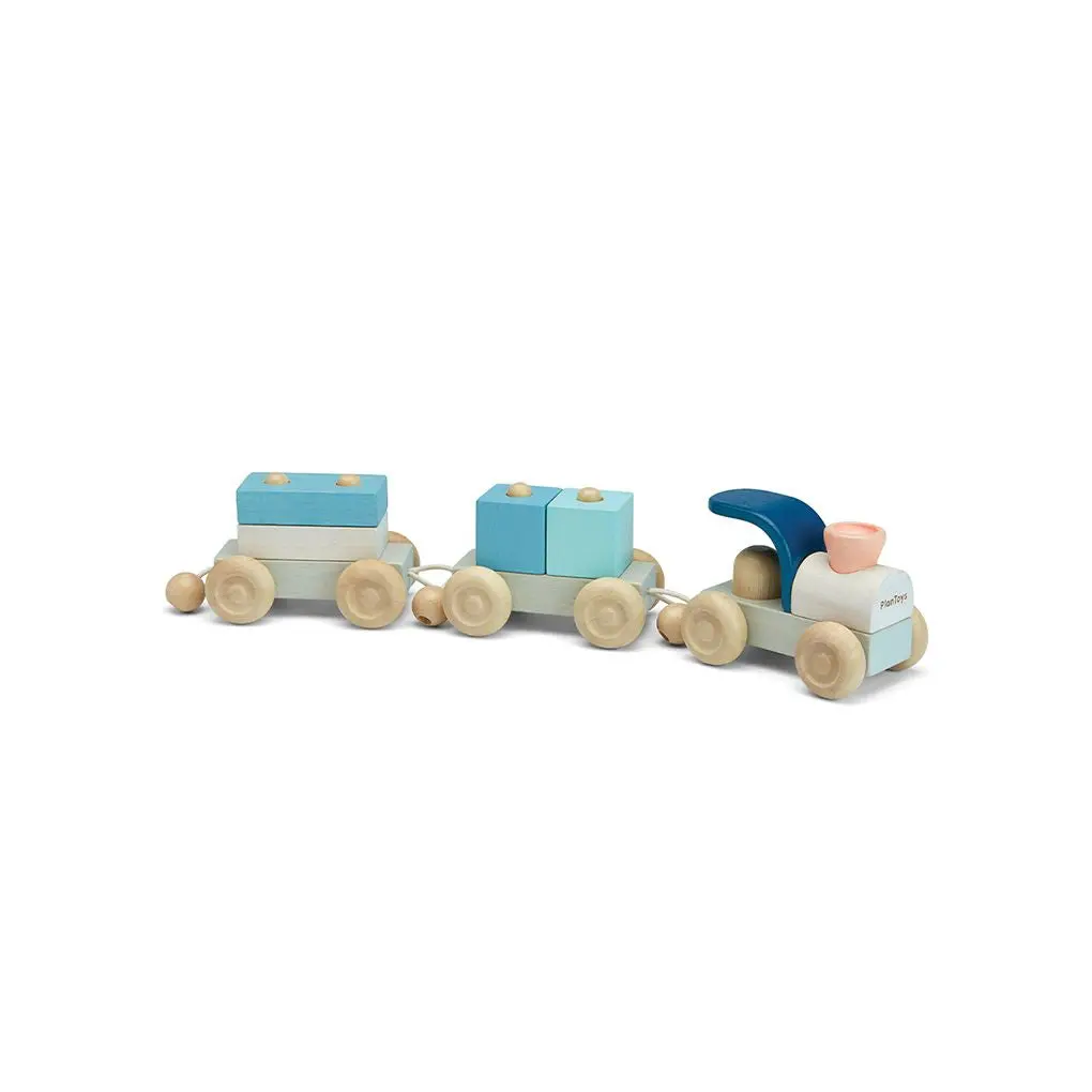 Plantoys Stacking Train Trio - Orchard 1