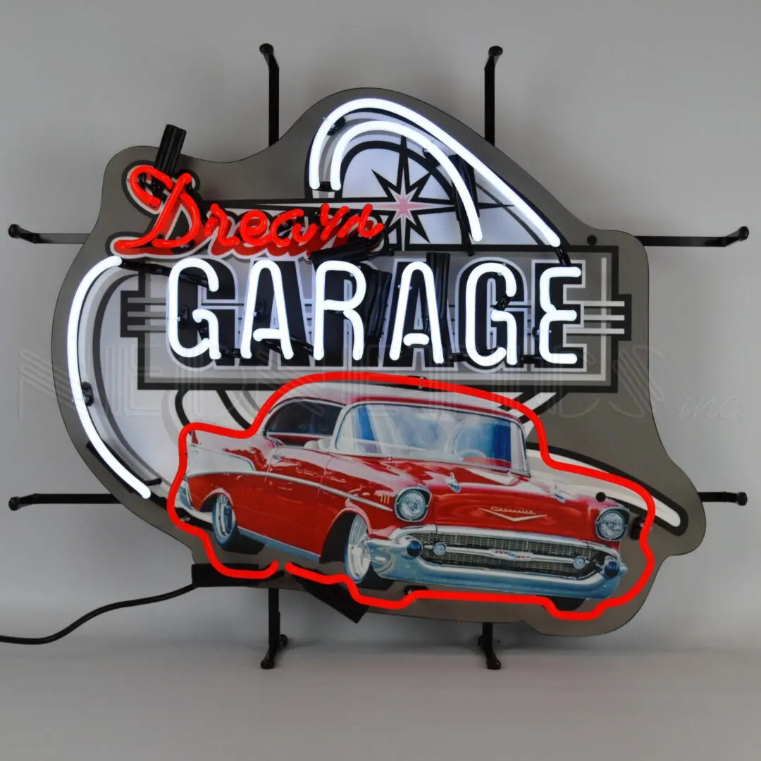 Neonetics Dream Garage 57 Chevy Neon Sign 1