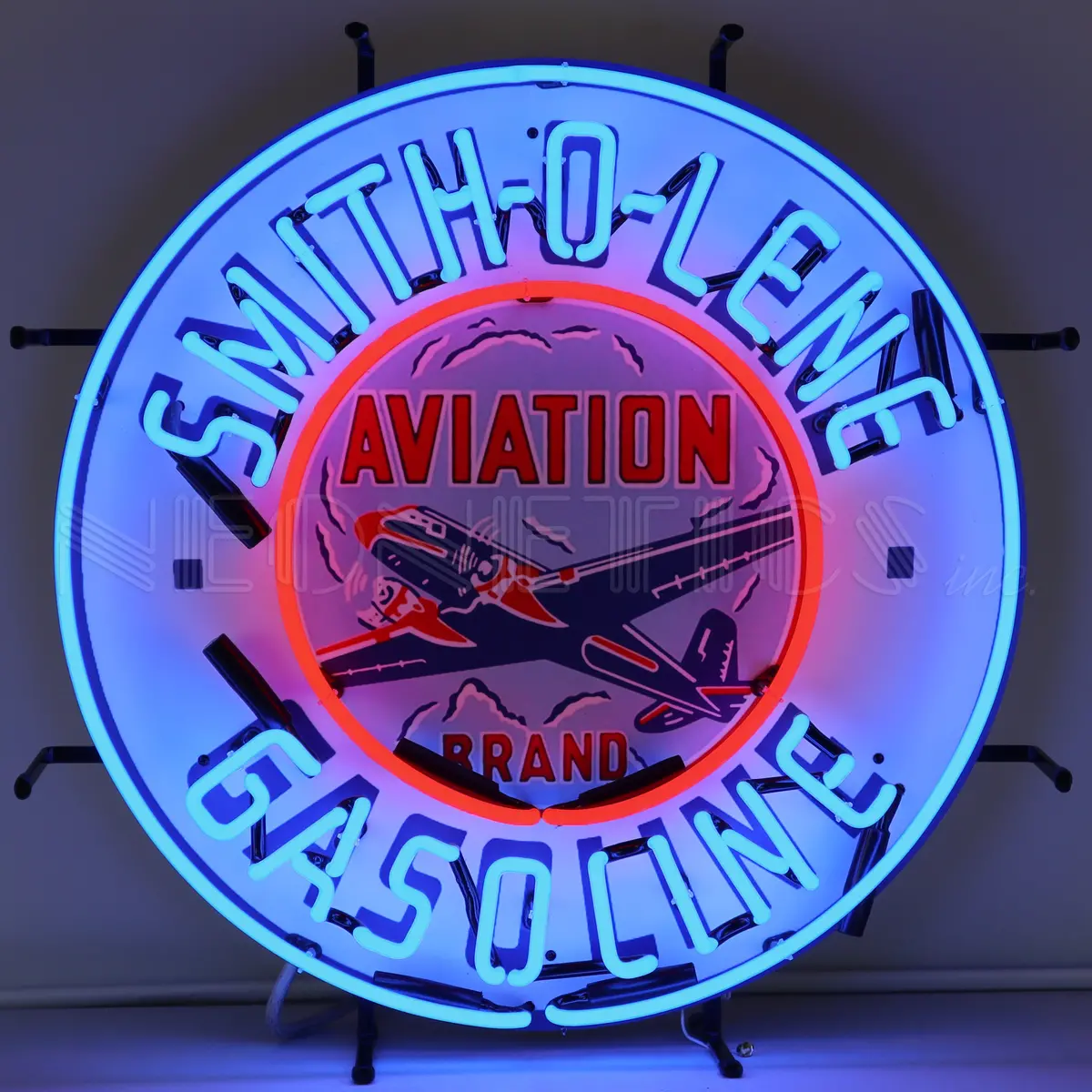 Neonetics Smith-O-Lene Gasoline Neon Sign 1