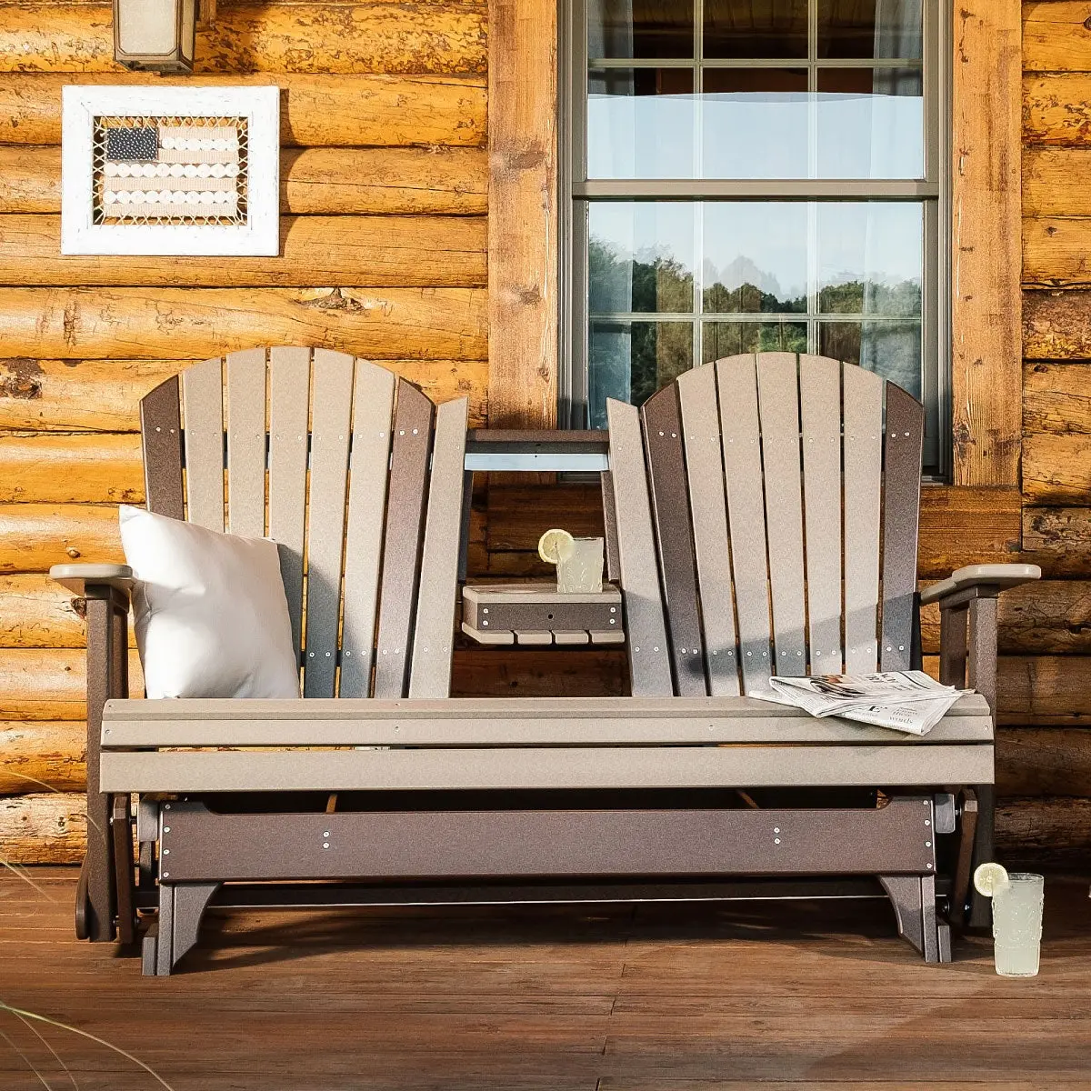 5' Adirondack Glider From Luxcraft 1