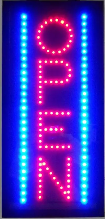 Neonetics Open Vertical Led Sign 1