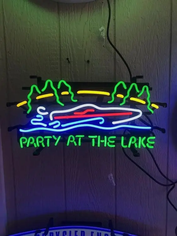 Neonetics Party At The Lake Neon Sign 2