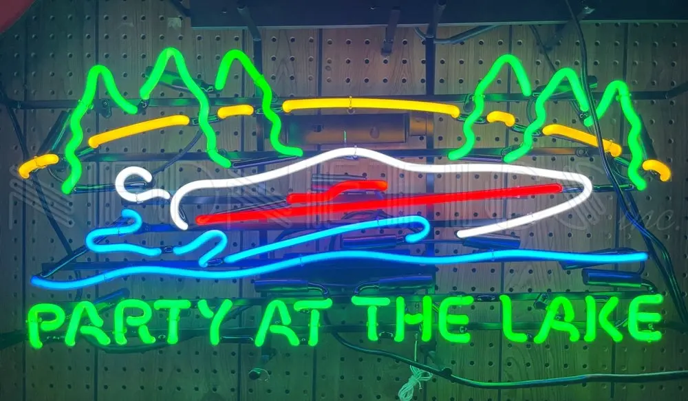 Neonetics Party At The Lake Neon Sign 1