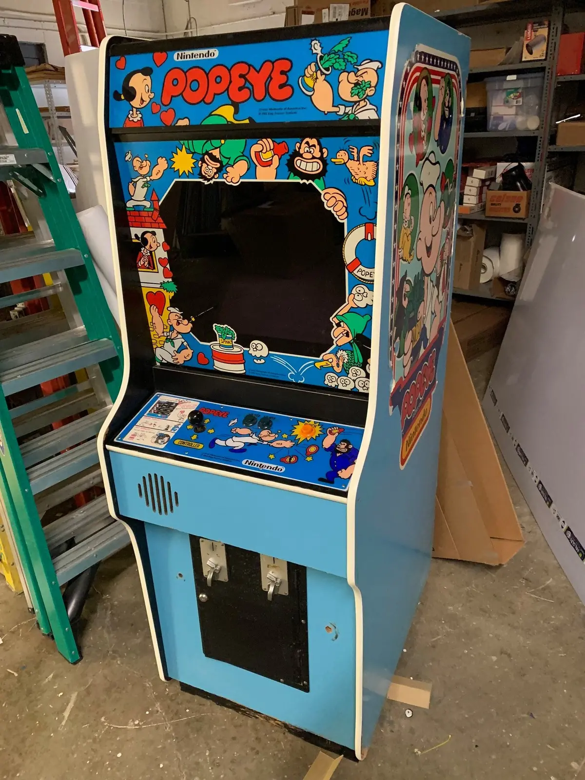 Popeye Side Art Decals 2