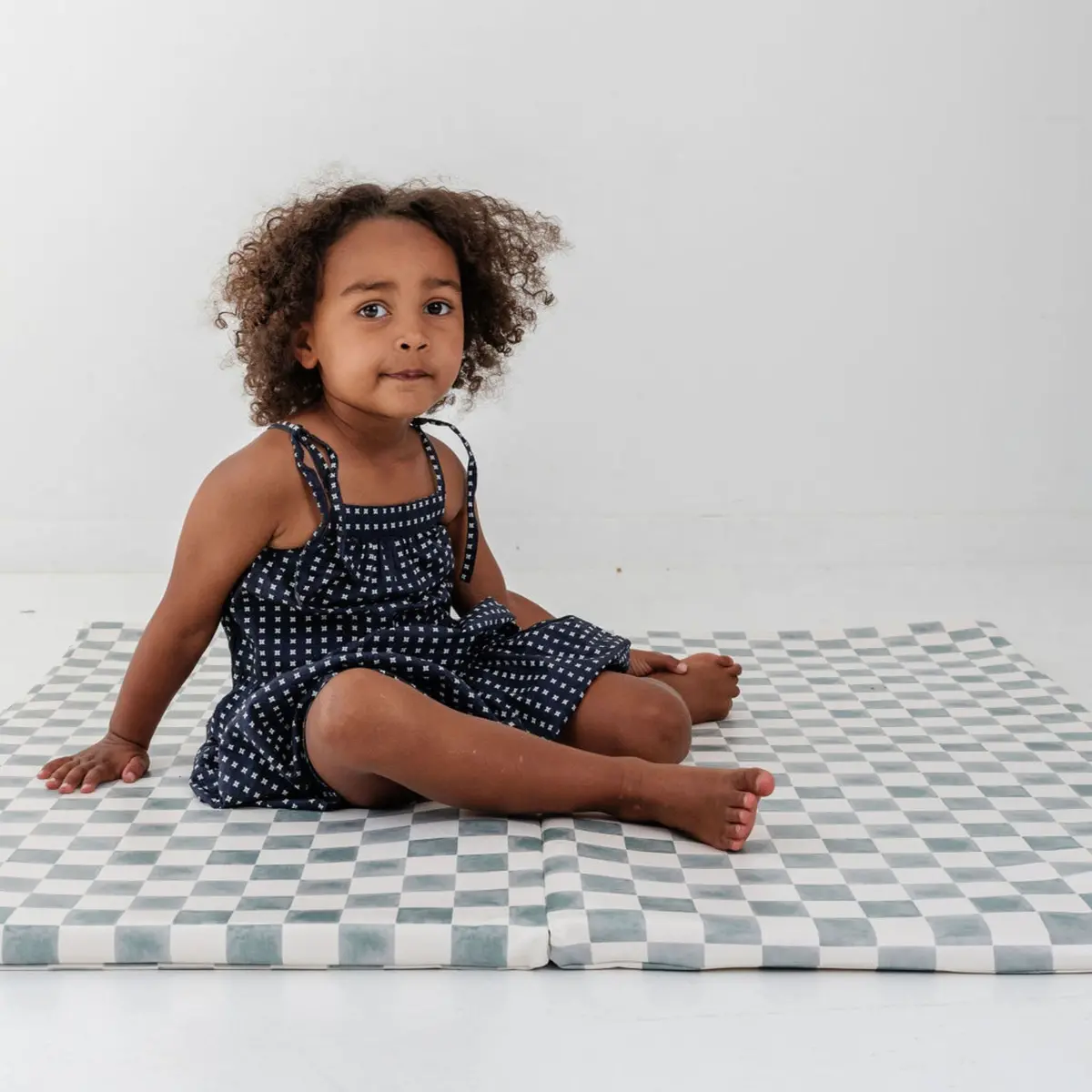 Toki Mats Checker Matcha Vegan Leather Mat 3