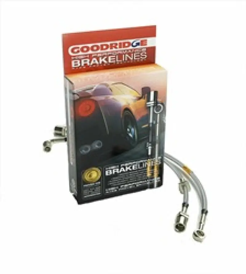 Goodridge Stainless Steel Brake Line Kit For 1998–2004 Audi A6 And 2002–2004 S6 2