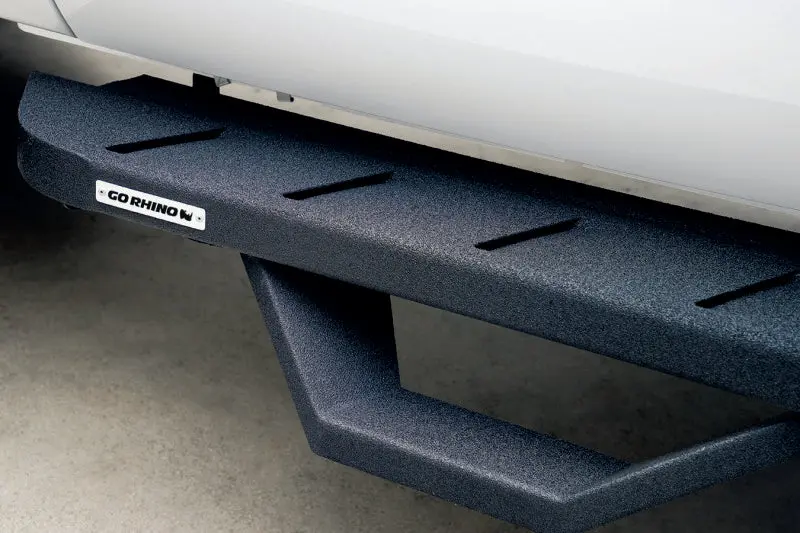 Go Rhino Rb10 Rocker Bar Complete Kit – Includes Rb10 Bars, Mounting Brackets, And Dual Drop Steps For 2020–2020 Jeep Gladiator Jt 1