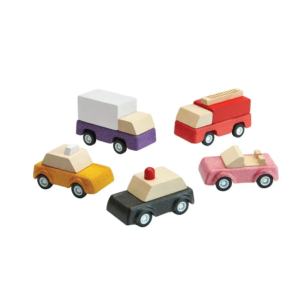 Plantoys Planworld Vehicle Set 1