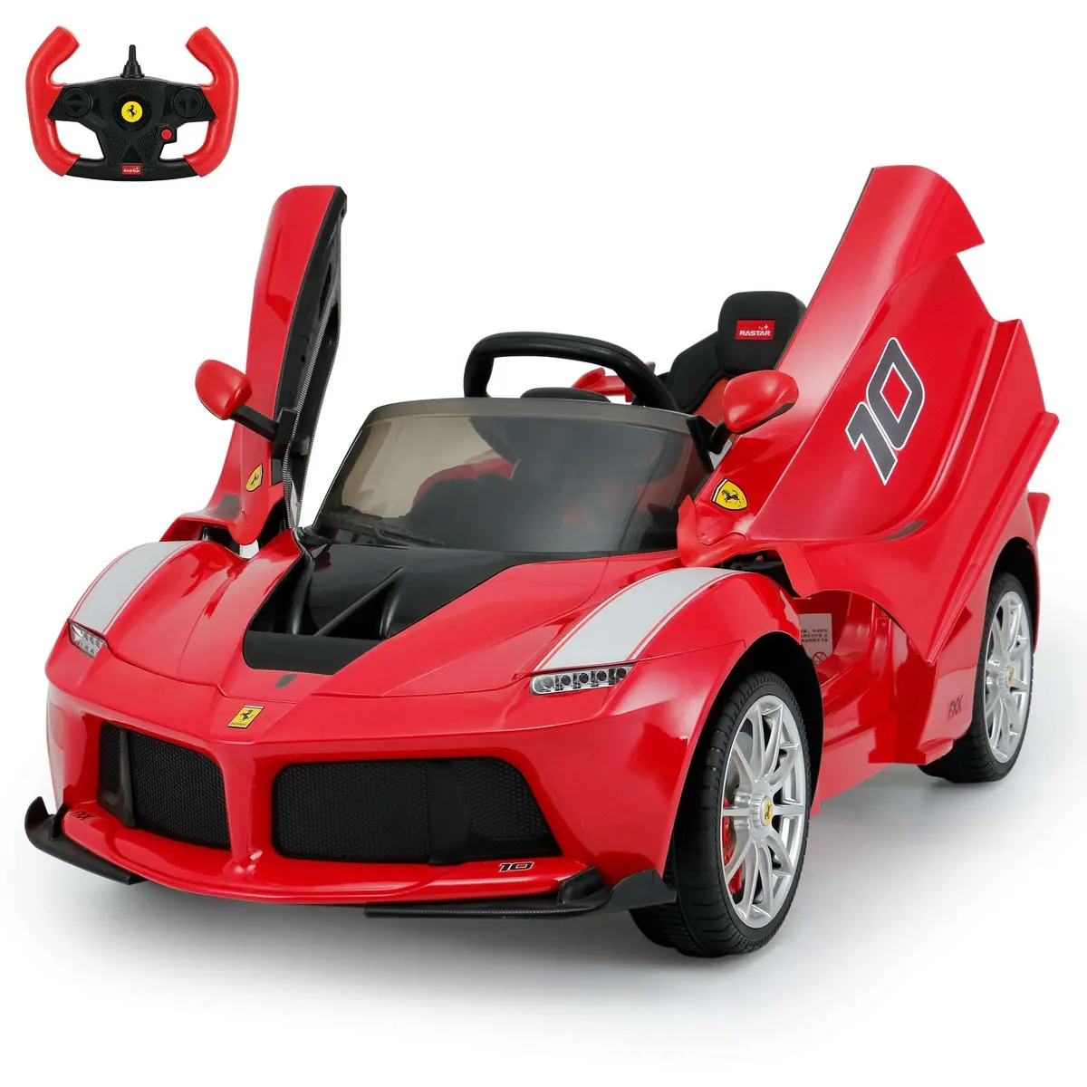 Ferrari Laferrari 12V With Leather Seat And Remote Control, Licensed 1