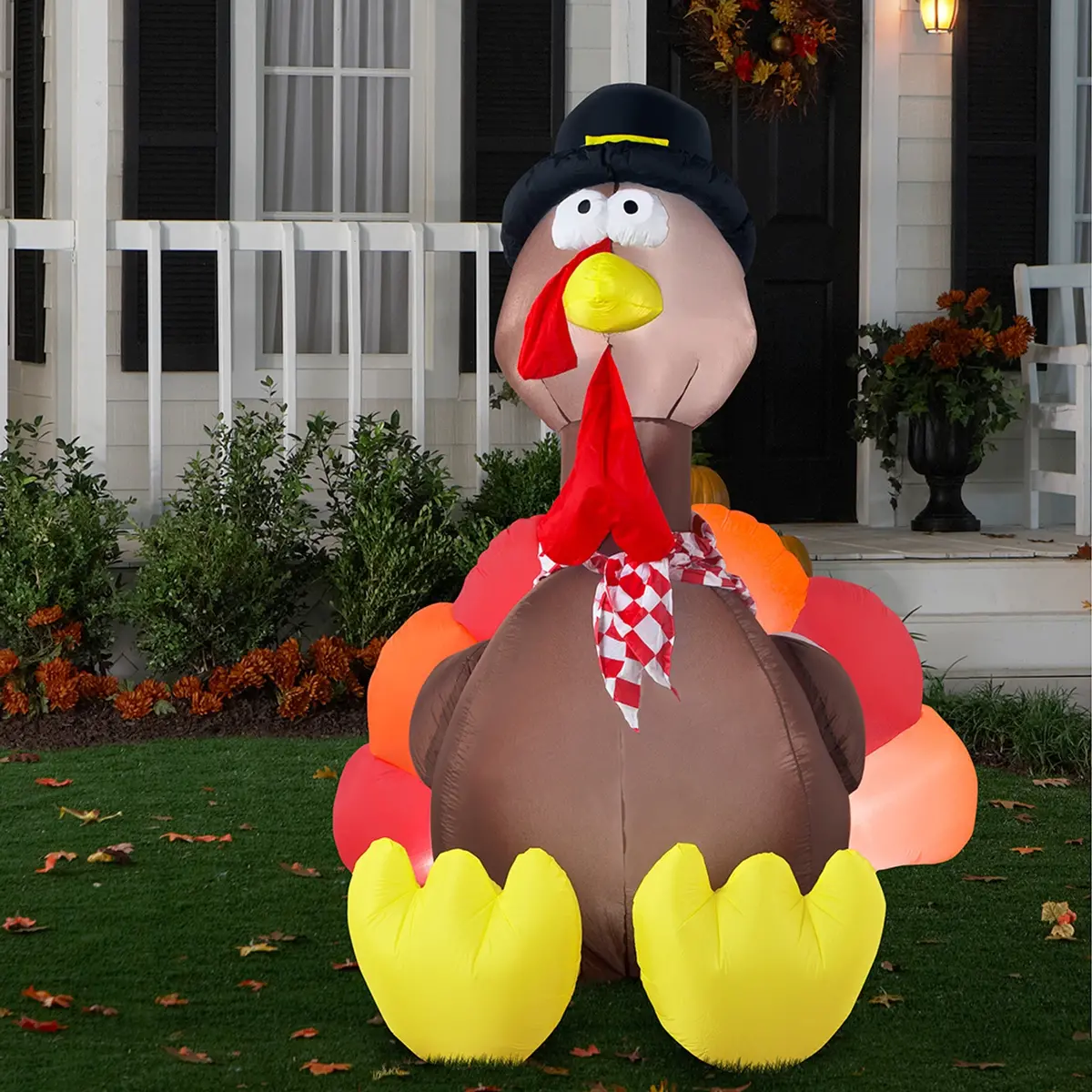 6' Airblown® Inflatable Thanksgiving Turkey Outdoor Decoration 1