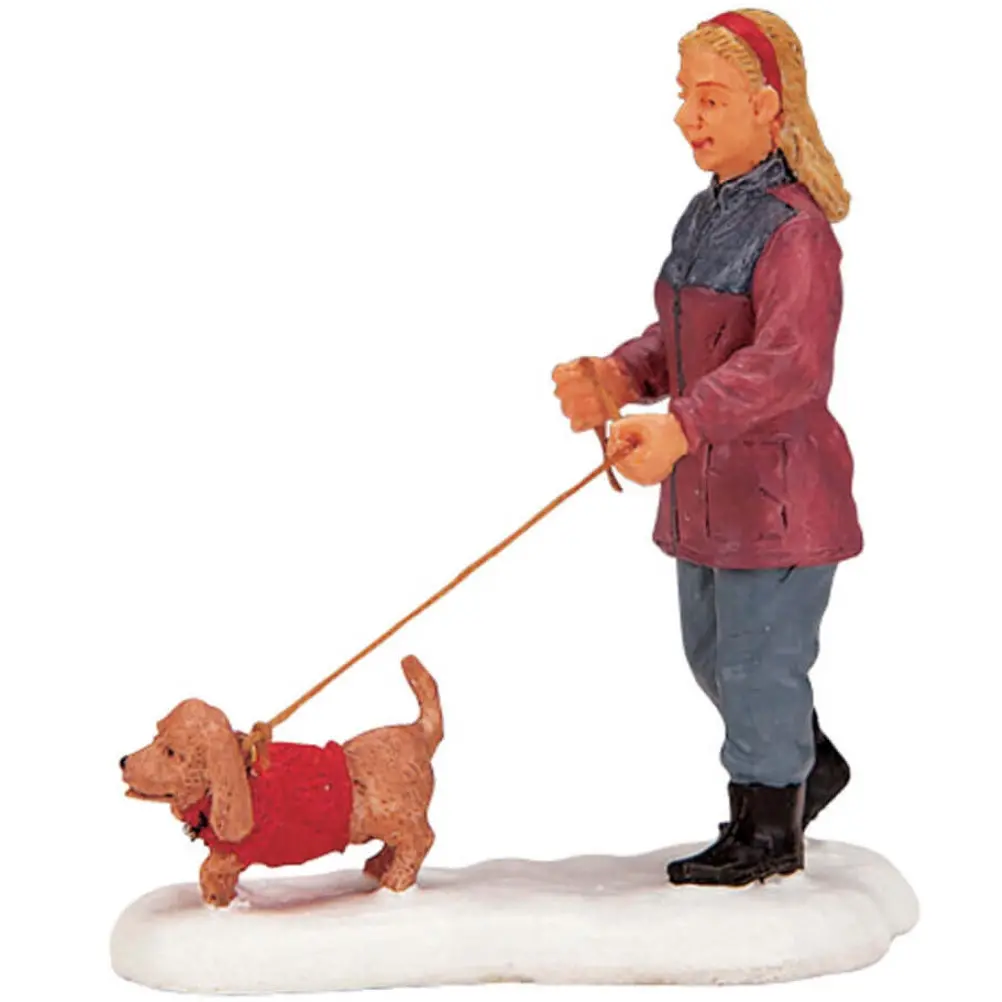 Lemax General Collectibles Figurine: Strolling With Pooch #22568 1