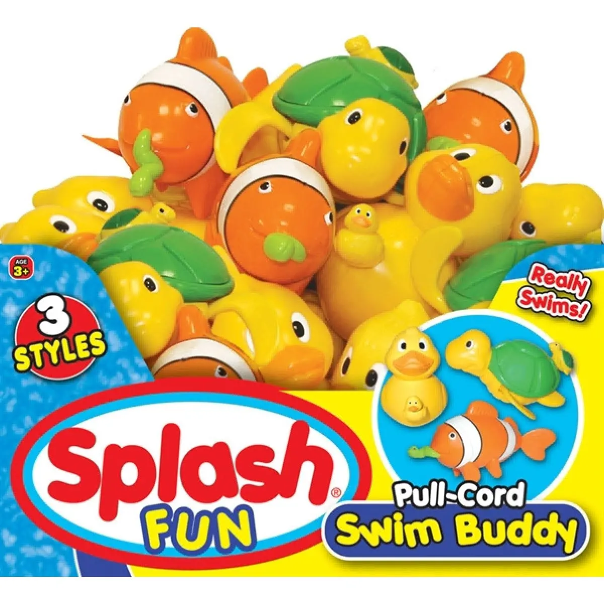 Splash Fun Pull-Cord Swim Buddies From Ja-Ru 1
