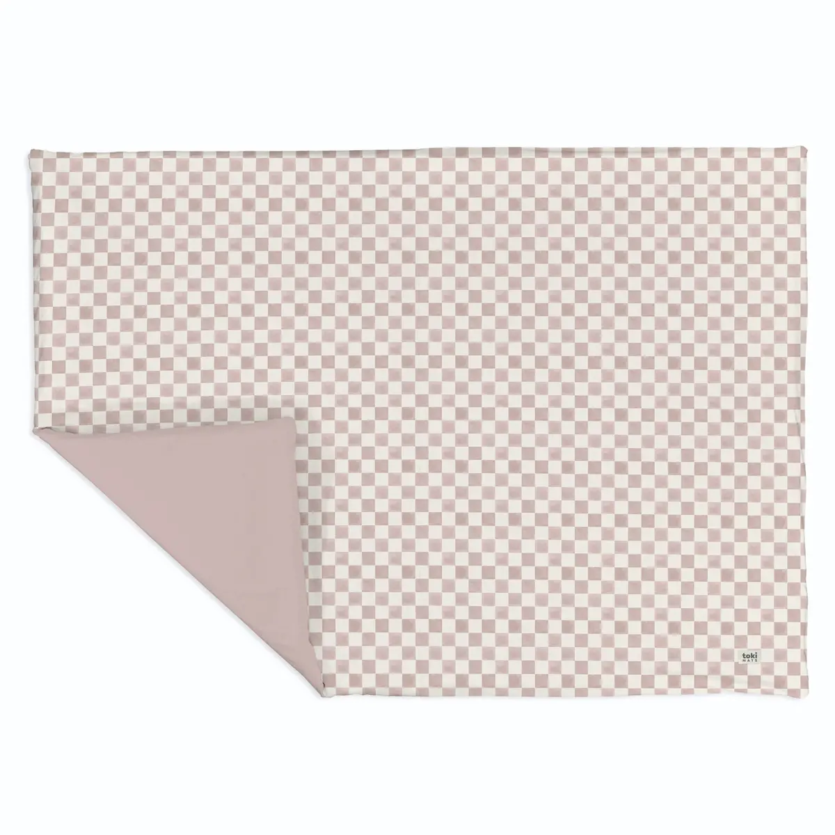 Toki Mats Checker Gumdrop Organic Cotton Mat 1