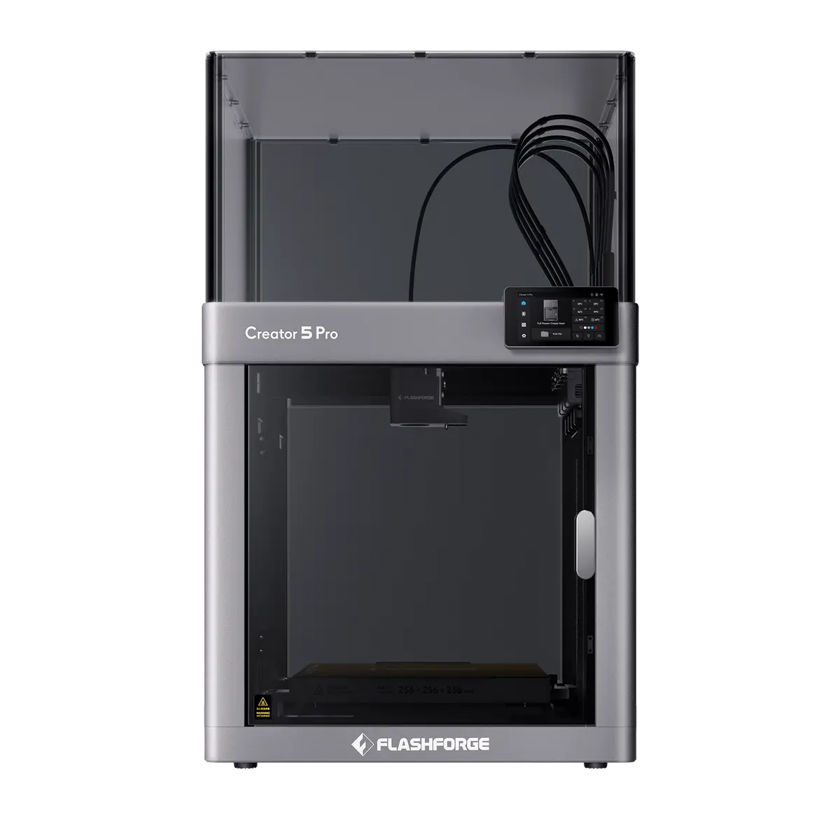 Flashforge Creator 5 Pro 4 Toolheads Enclosed Multi-Color 3D Printer | 500% Faster, Zero Purge Waste 1