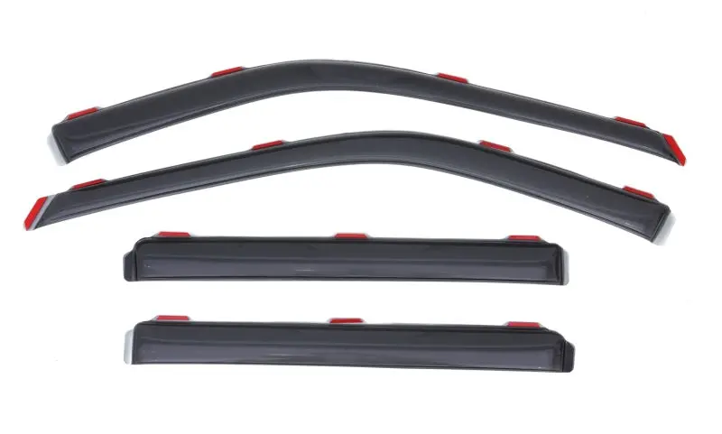 Lund Ventvisor Elite Smoke Window Deflectors For 2011–2017 Ford Explorer (4-Piece Set) 1