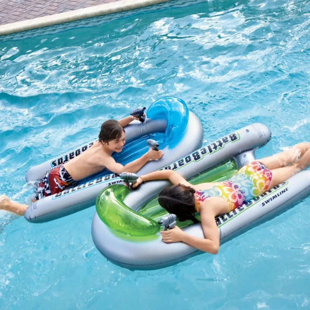 Swimline's Inflatable Battle Board Squirter Set 1