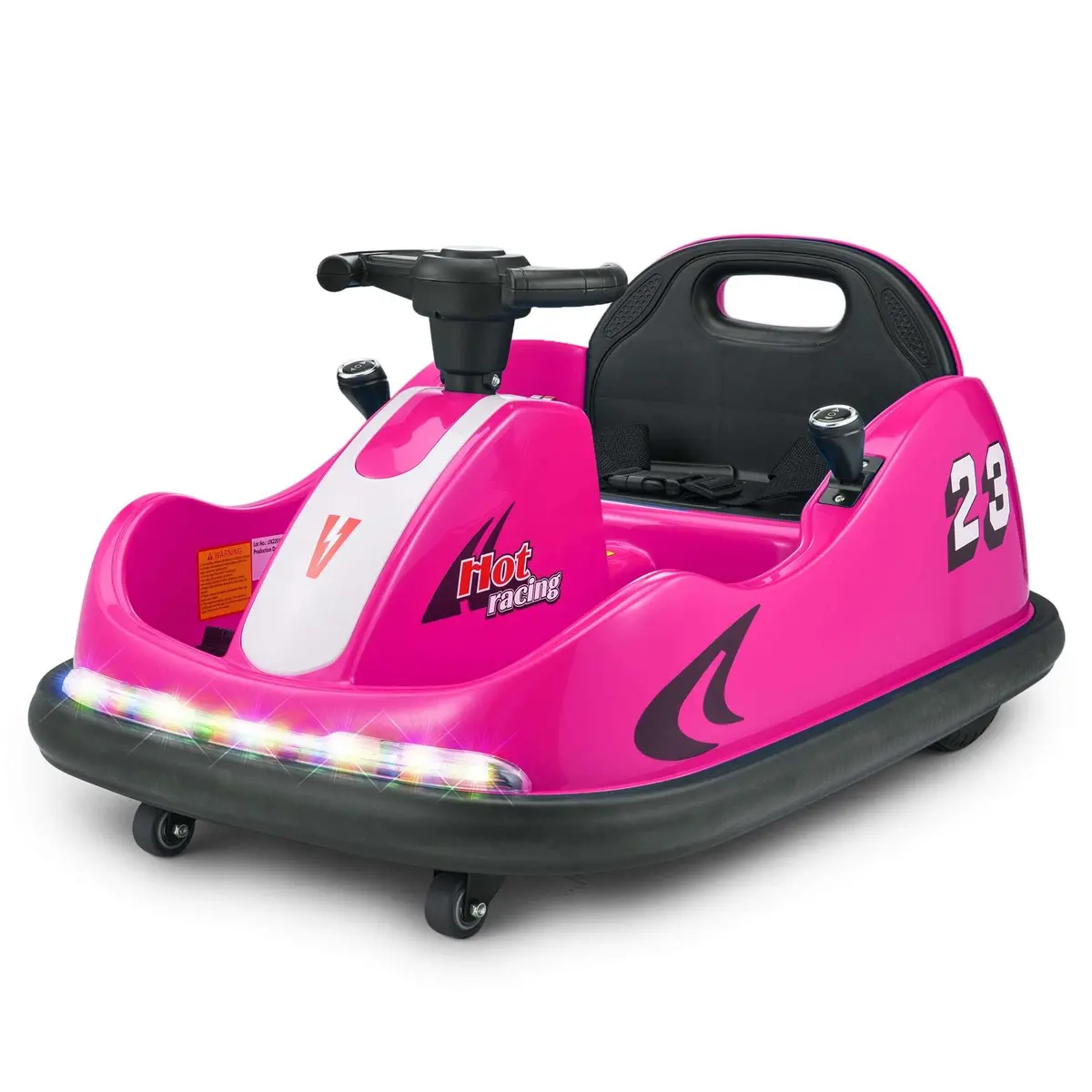 Kids 12V Bumper Car 360° Rotation For Indoor And Outdoor With Remote Control 7