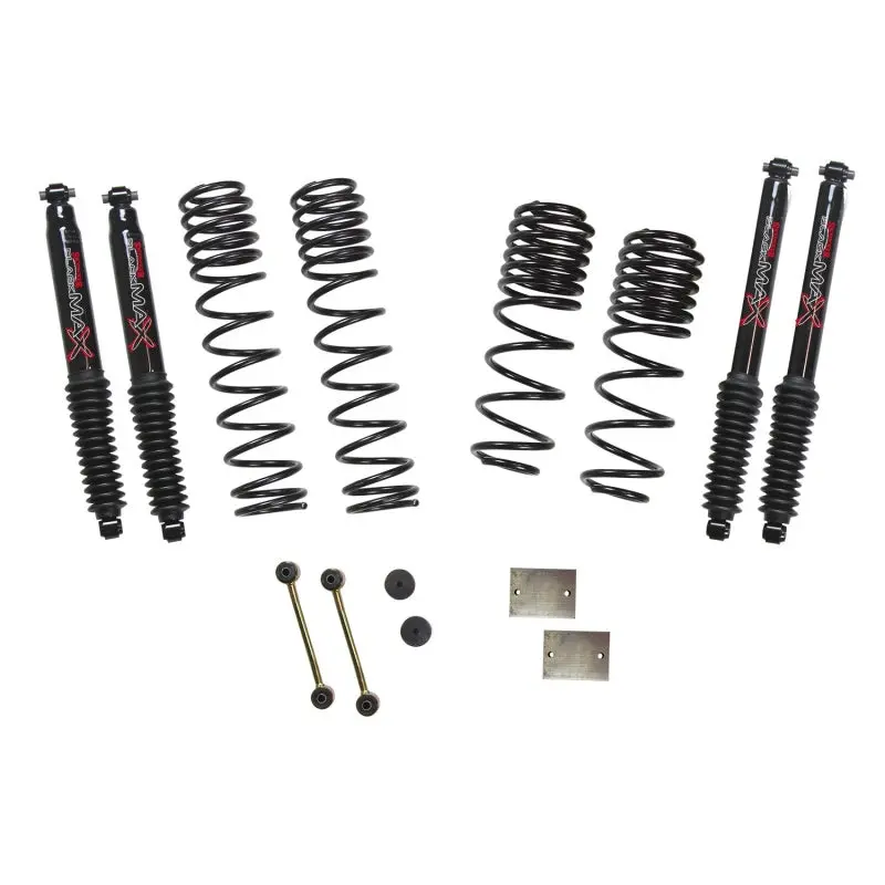 Skyjacker Diesel 1.5-Inch Dual-Rate Long-Travel Suspension Lift Kit With Black Max Shocks – 2020 Jeep Jl 4Wd 1