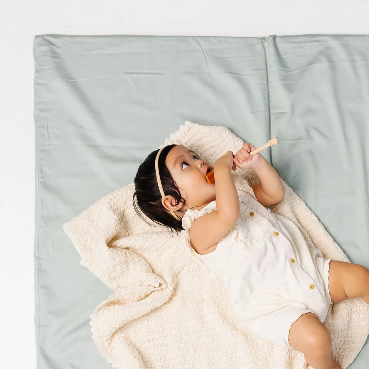 Toki Mats Sage + Breeze Organic Cotton Mat 2