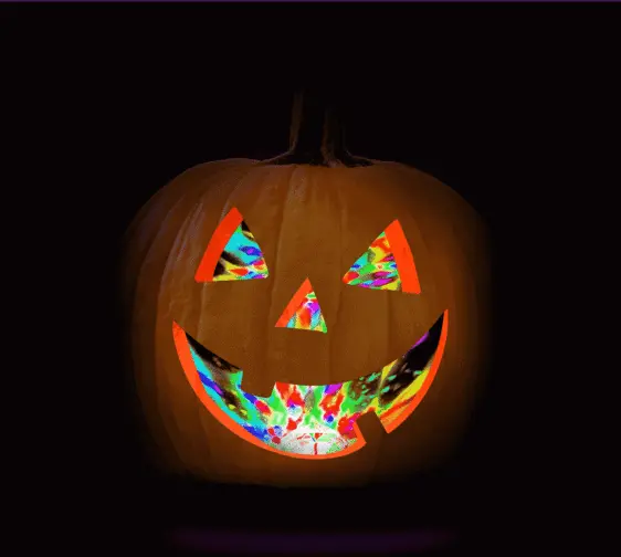 Flashing Pumpkin Light 1