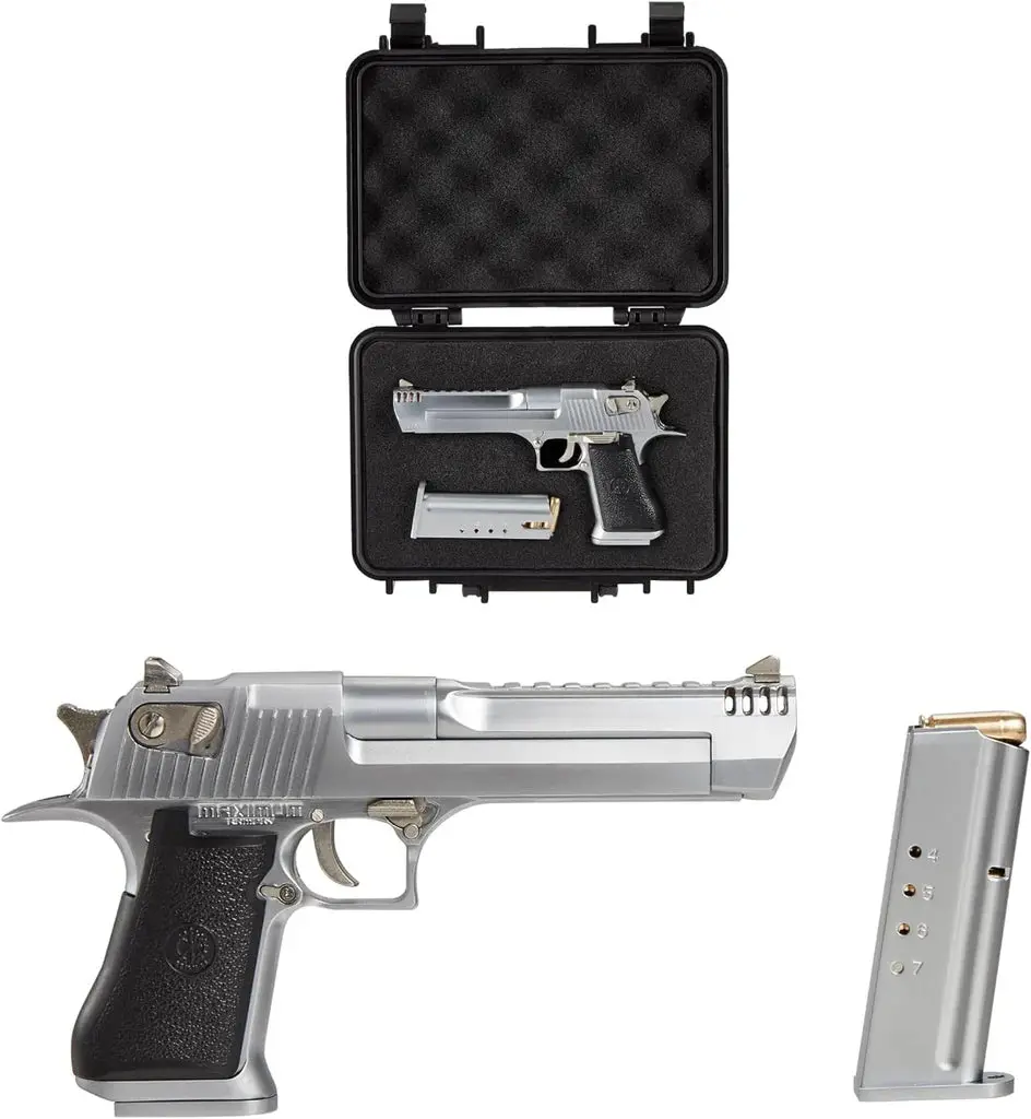 1:2.05 Scale Miniature Desert Eagle Diecast Metal Model  - Silver 1