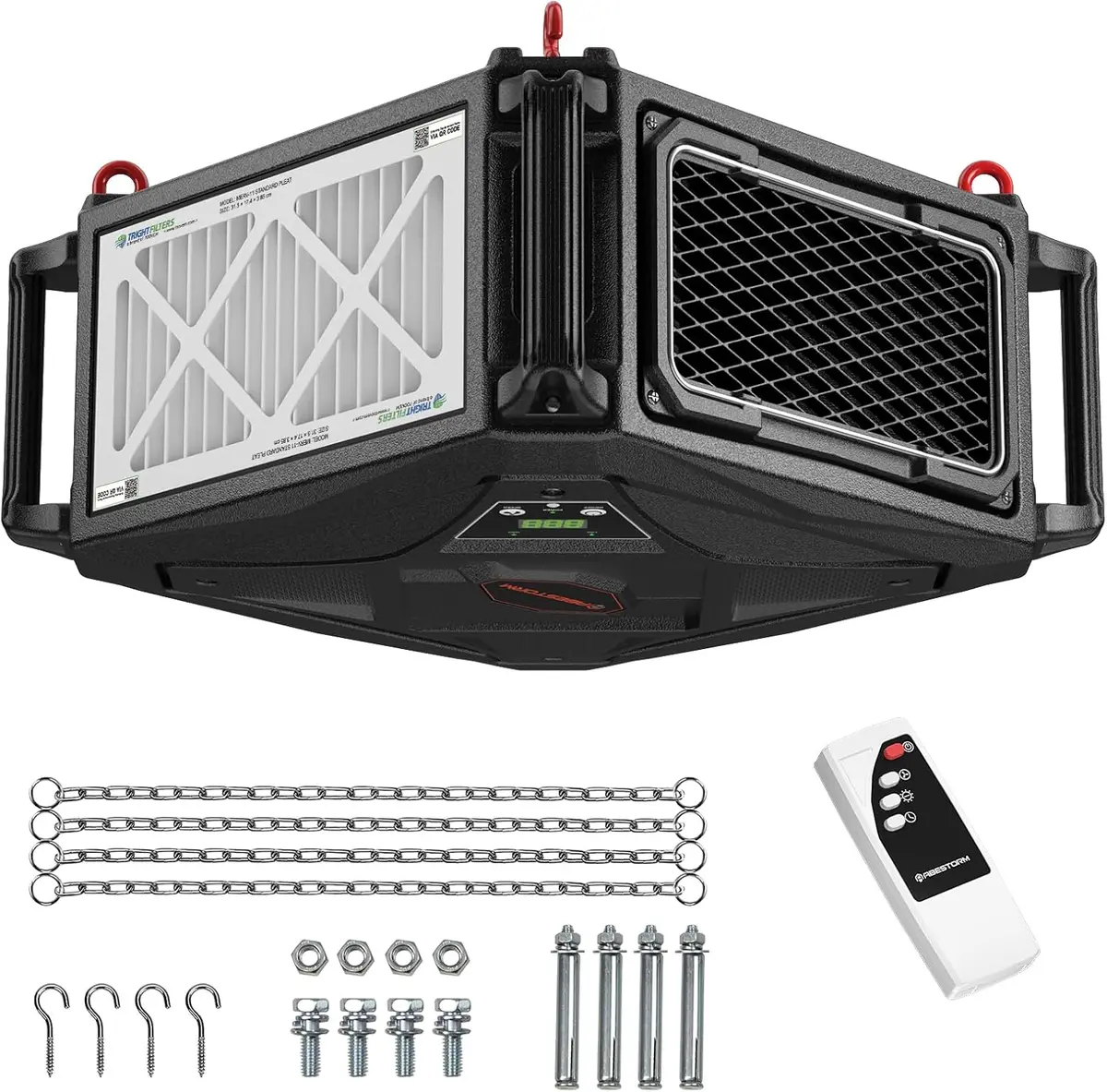 Abestorm 3-Side Air Intake Air Filtration System For Woodworking | Decdust 780 1
