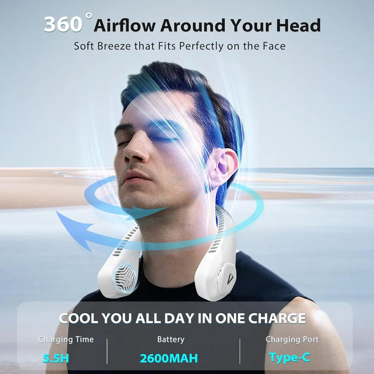 Vortex Air™ Neck Fan 2