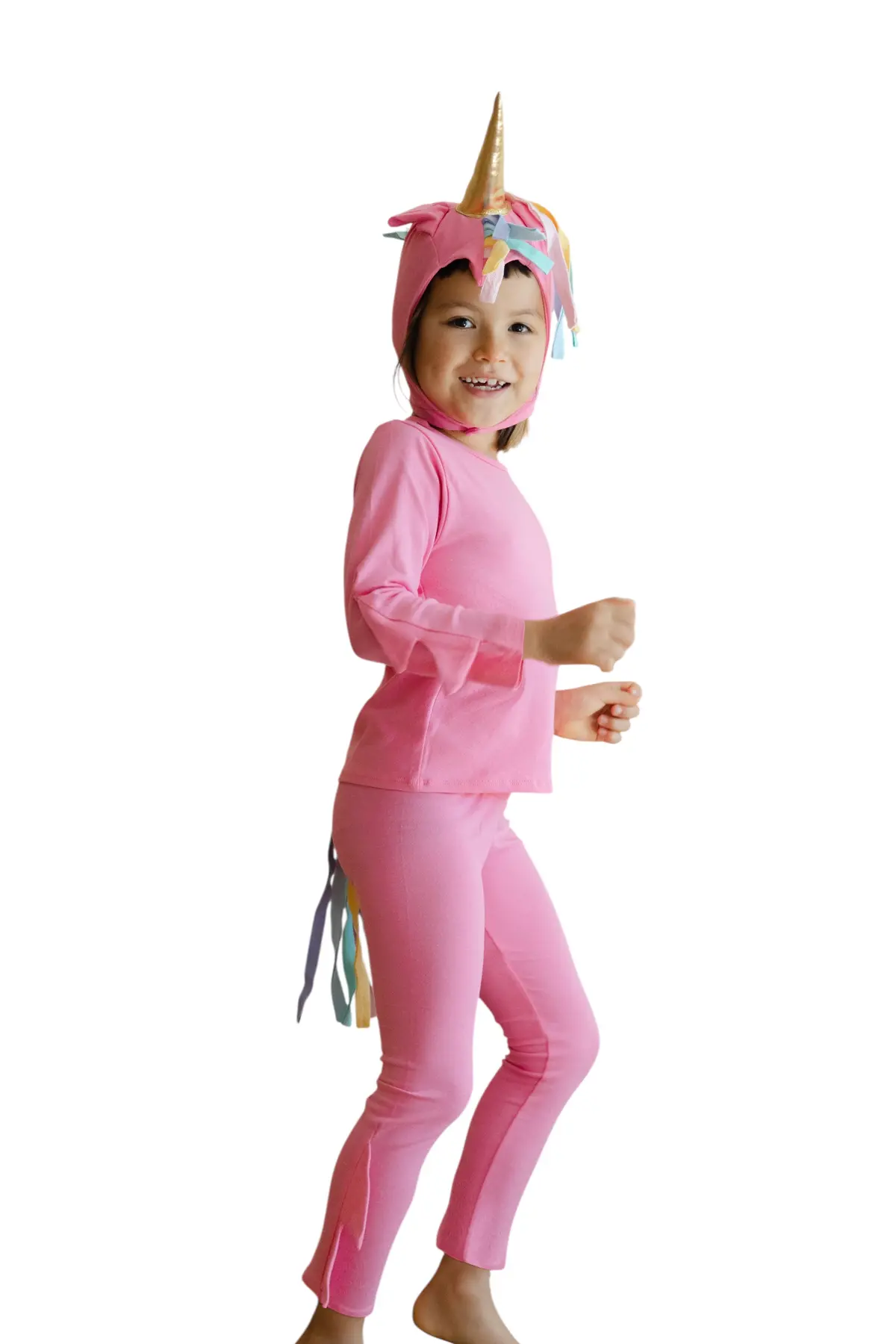 Band Of The Wild Pink Unicorn Costume 1
