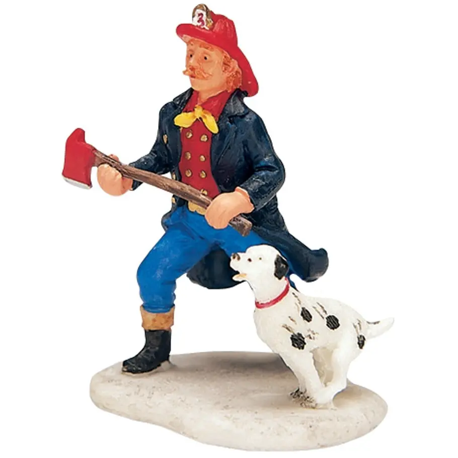 Lemax General Collectibles Figurine: Fireman #32751 1
