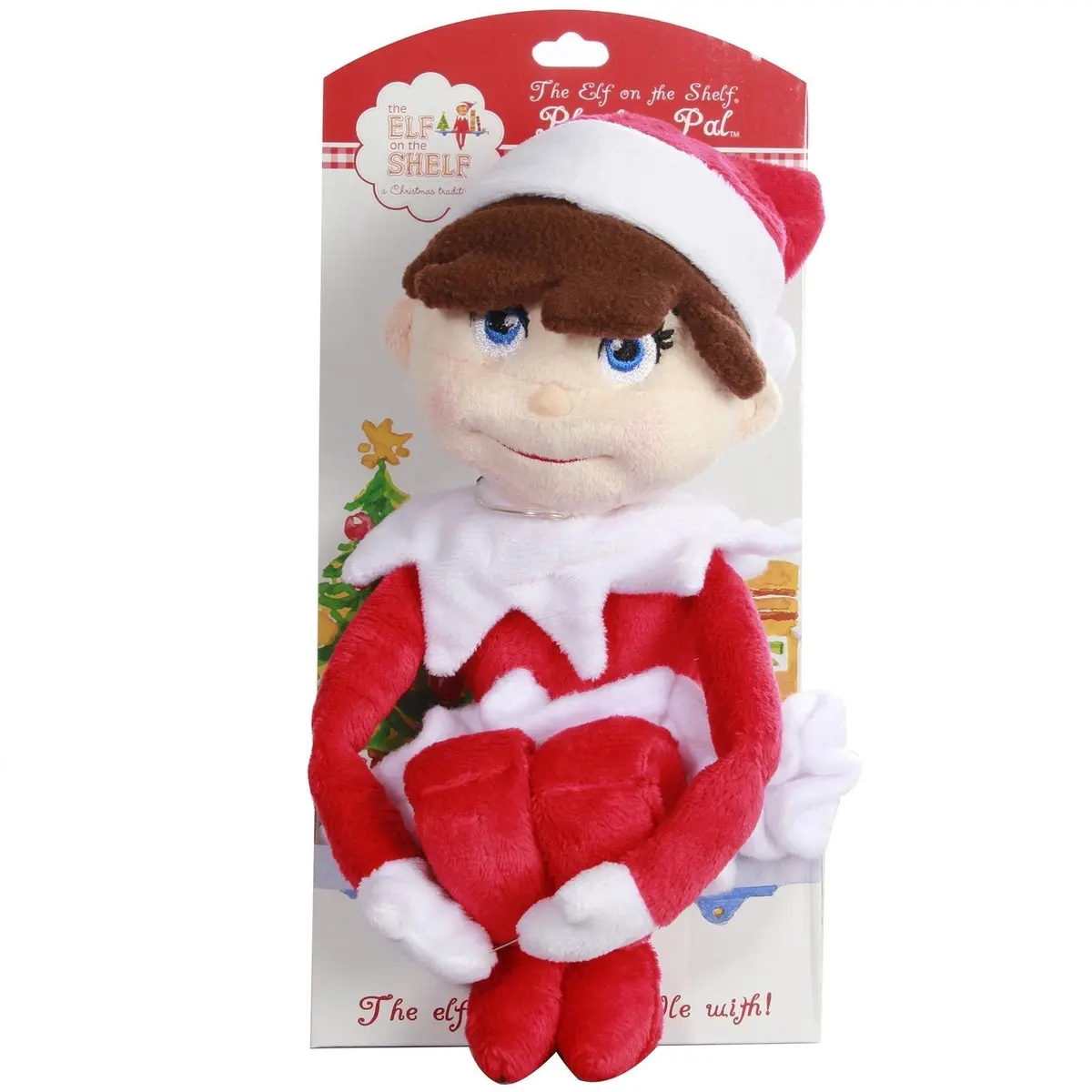 The Elf On The Shelf® Light Skin Girl Elf Plushee Pal 1