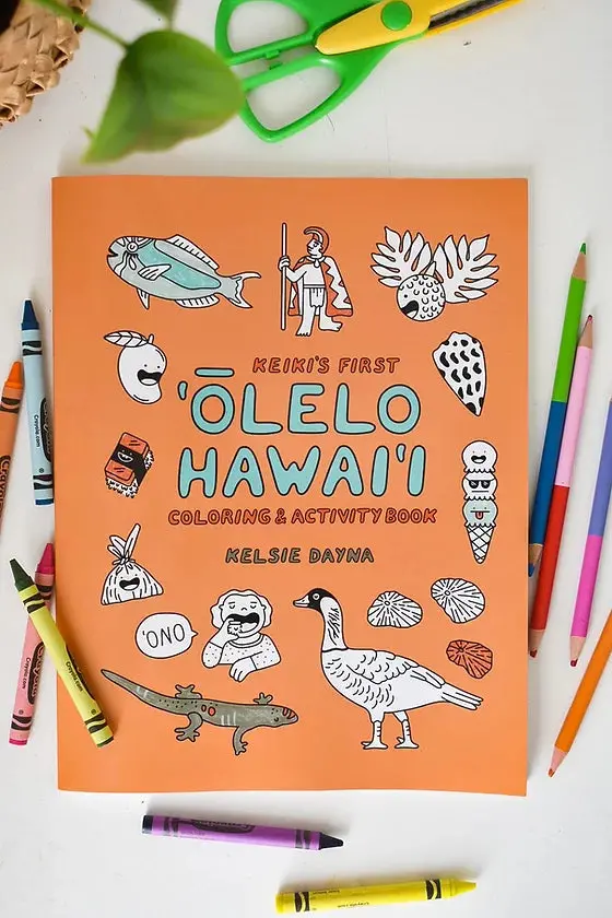 Keiki's First ʻōlelo Hawaiʻi Coloring And Activity Book 1