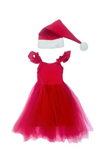 Band Of The Wild Red Elf Holiday Dress 1