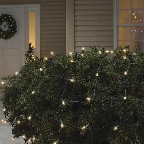 150 Shimmering Net-Style Mesh Christmas Lights 1