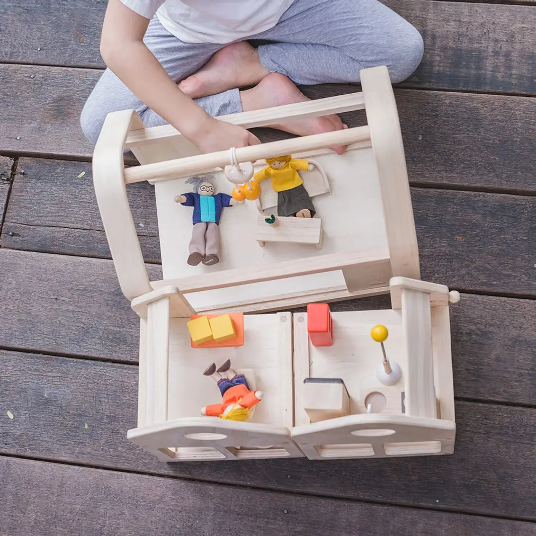 Plantoys Slide N Go Dollhouse 2