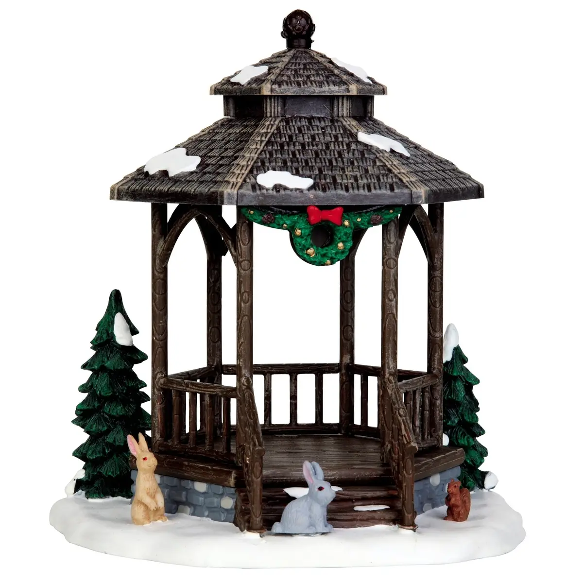 Lemax Vail Village Table Piece: Winter Gazebo #43084 1