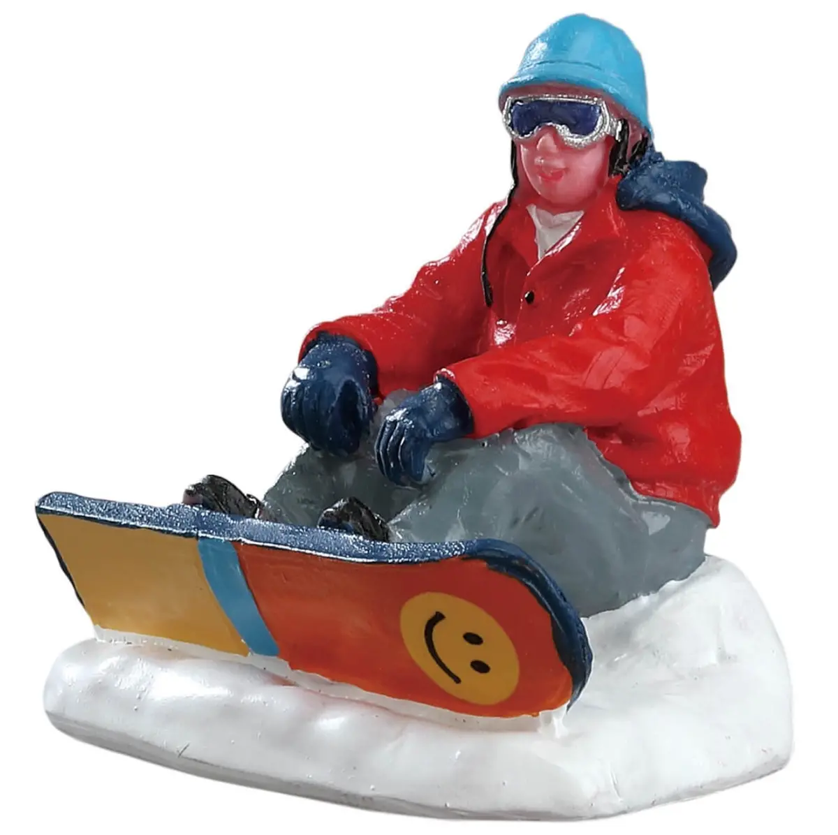 Lemax Vail Village Figurine: Snowboarding Breather #42221 1