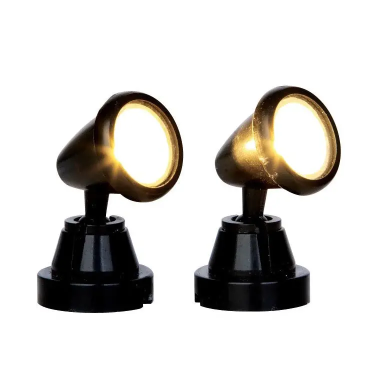 Lemax General Collectibles Accessory: Round Spot Light, Set Of 2 #44756 1