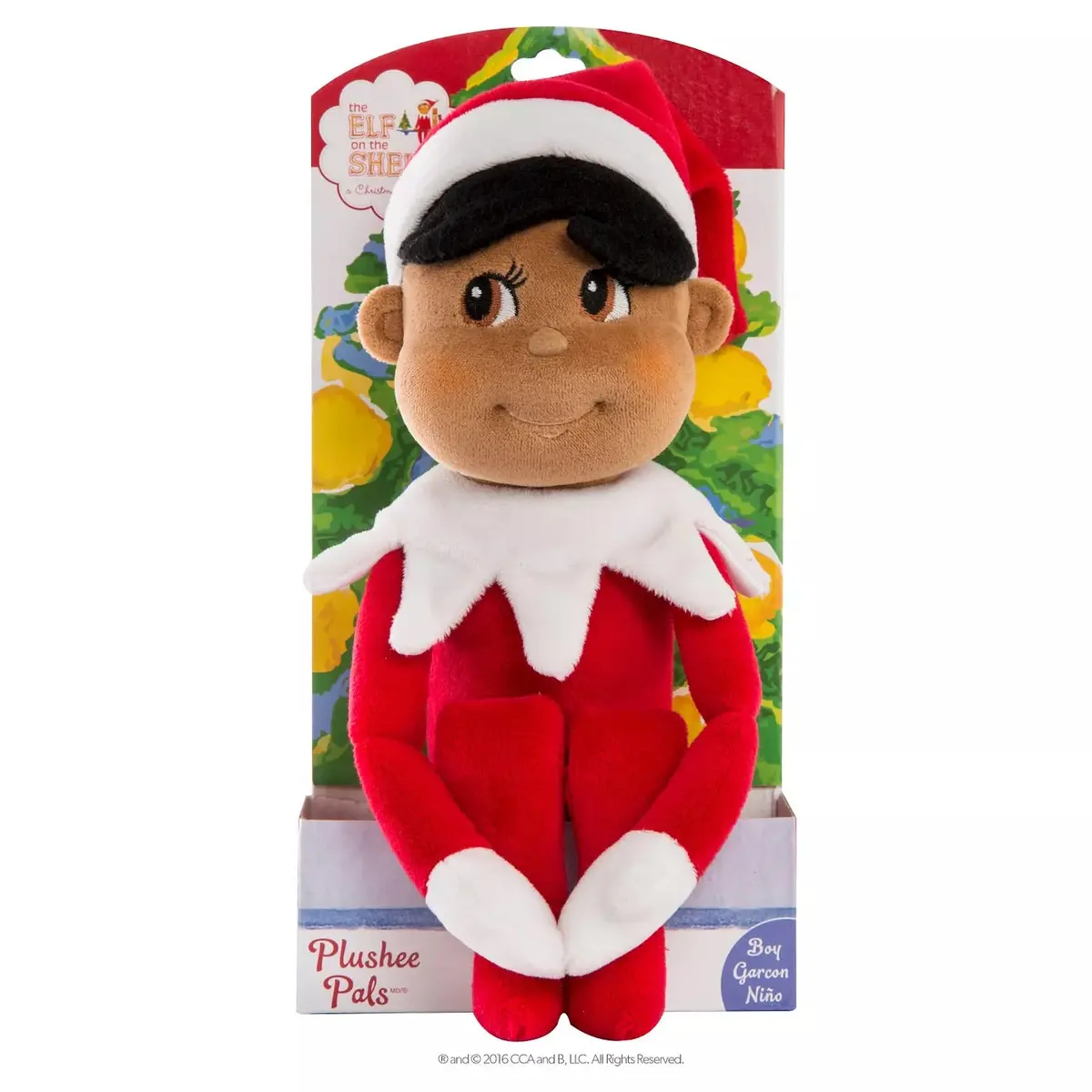 The Elf On The Shelf® Dark Skin Boy Plushee Pal 1