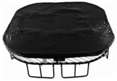 8' X 13'  Oval All Weather Trampoline Cover 1